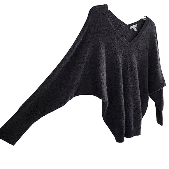Autumn Cashmere Black Cashmere Dolman Sleeve Sweater Size XS - Picture 4 of 6